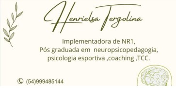 Henrielza Tergolina Implementadora de NRT (54) 99948-5144